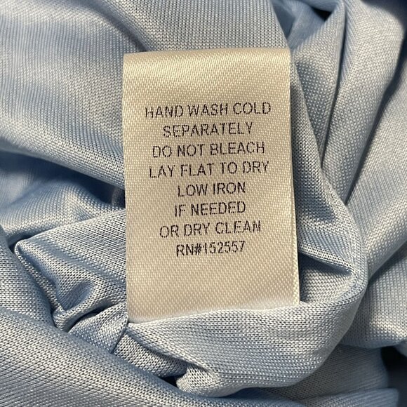 Polagram Maxi Dress‎ Womens S Blue With Lace Sleeves Lined Prairie - Picture 10 of 10